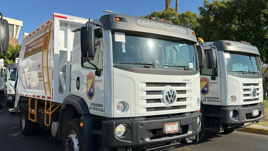 MODERNIZA GOBIERNO DE MEXICALI CAMIONES RECOLECTORES DE&nbsp;BASURA