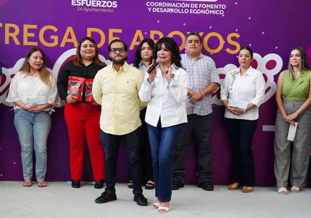 NORMA BUSTAMANTE APOYA A EMPRENDEDORES CON ESTÍMULOS DE 50 MIL&nbsp;PESOS