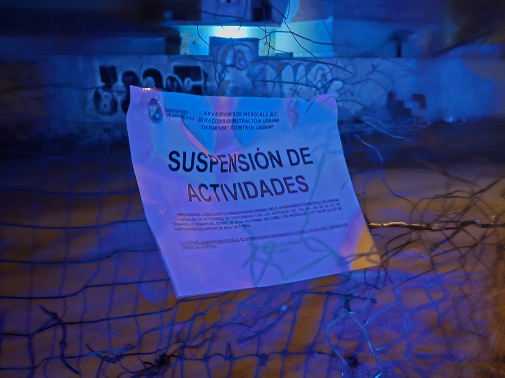 DAU CLAUSURA A 12 ESTACIONAMIENTOS CLANDESTINOS