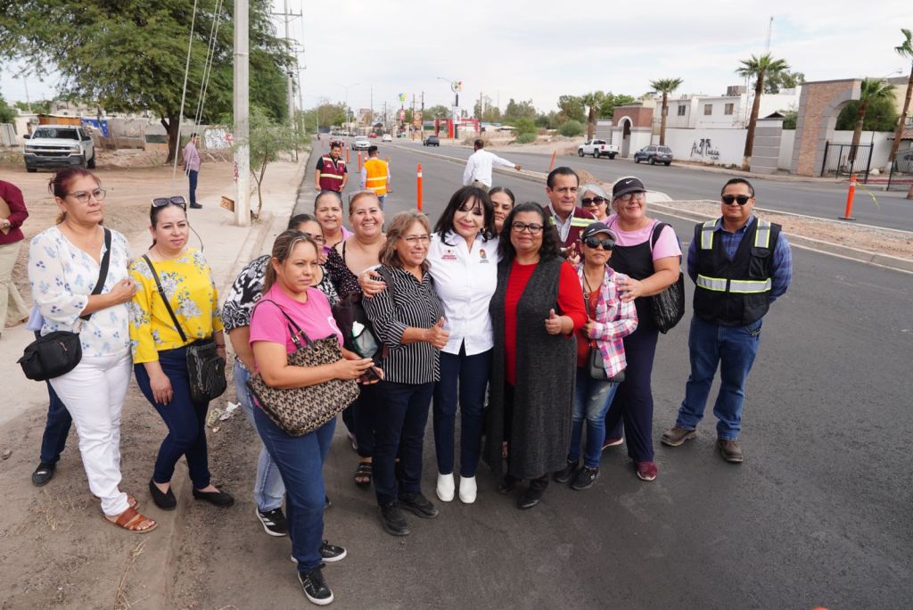 VIALIDADES MÁS RÁPIDAS Y SEGURAS; NORMA BUSTAMANTE SUPERVISA LA REHABILITACIÓN DE CALZ.&nbsp;ANÁHUAC