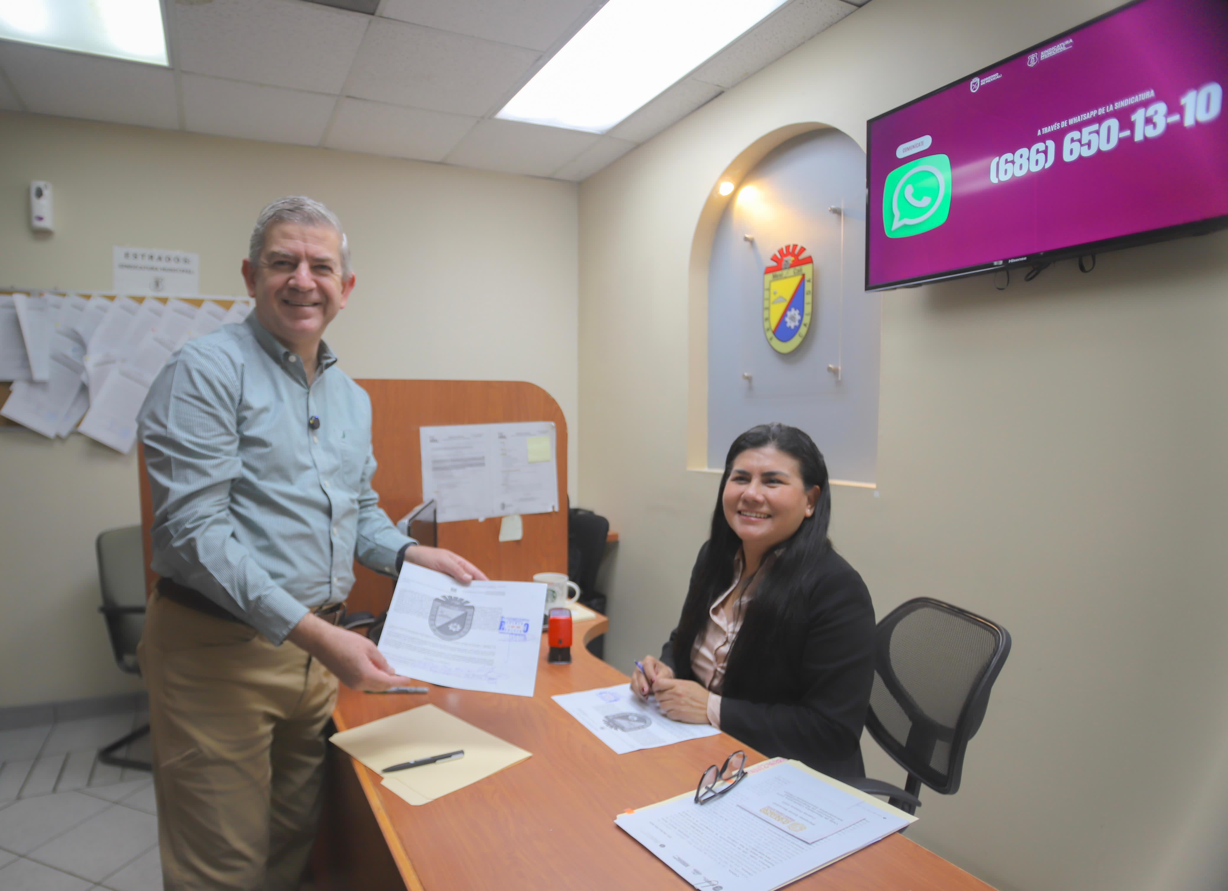 PRESENTA SÍNDICO JOSÉ ÓSCAR VEGA MARÍN DECLARACIÓN PATRIMONIAL INICIAL