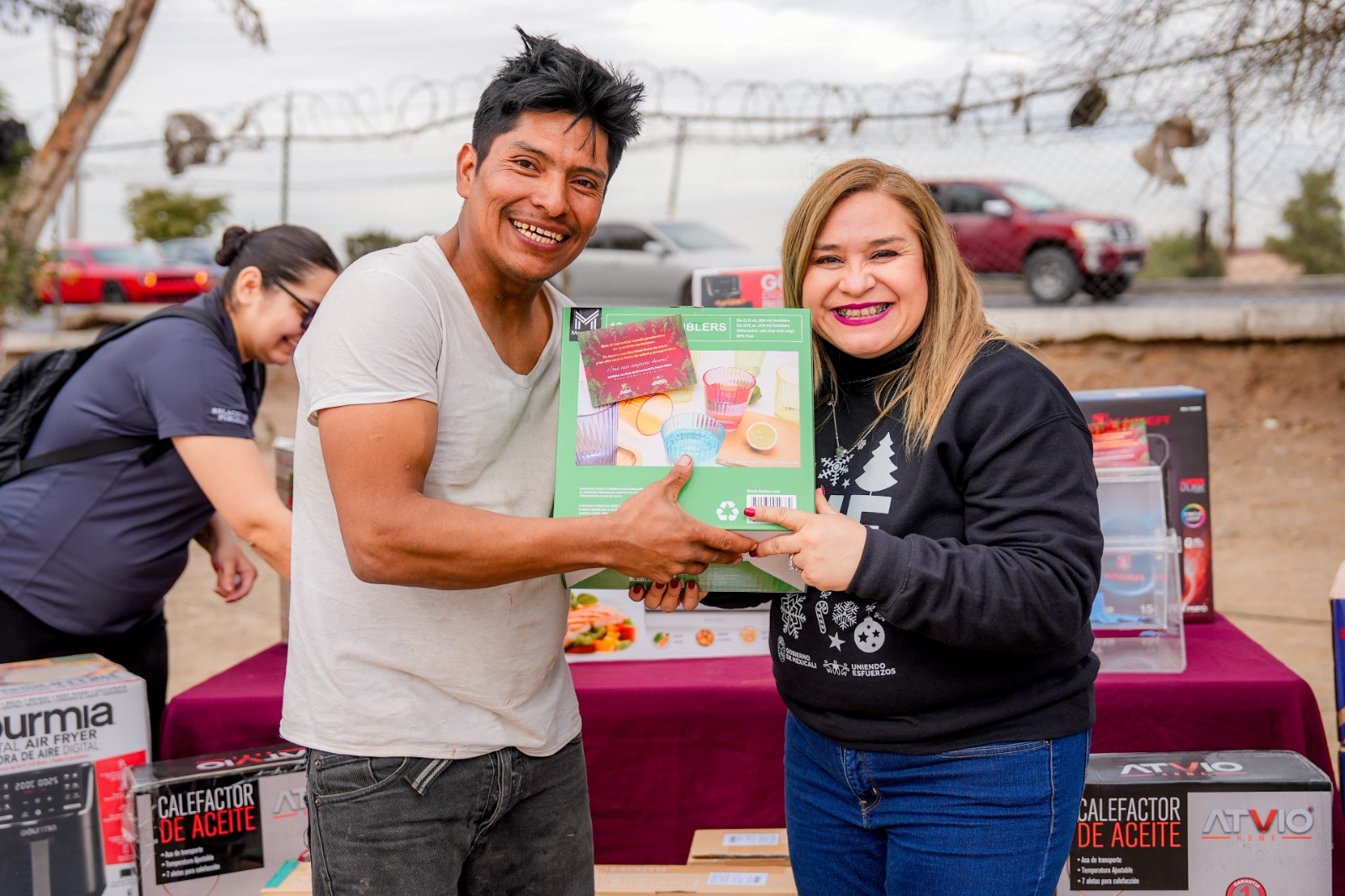 UNIDOS POR LA NAVIDAD: DIF MUNICIPAL CELEBRA CON LAS FAMILIAS DE PEPENADORES