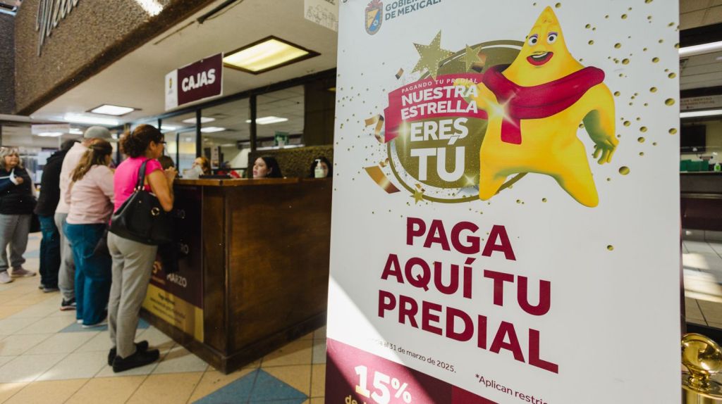 GOBIERNO DE MEXICALI FACILITA EL PAGO DEL&nbsp;PREDIAL