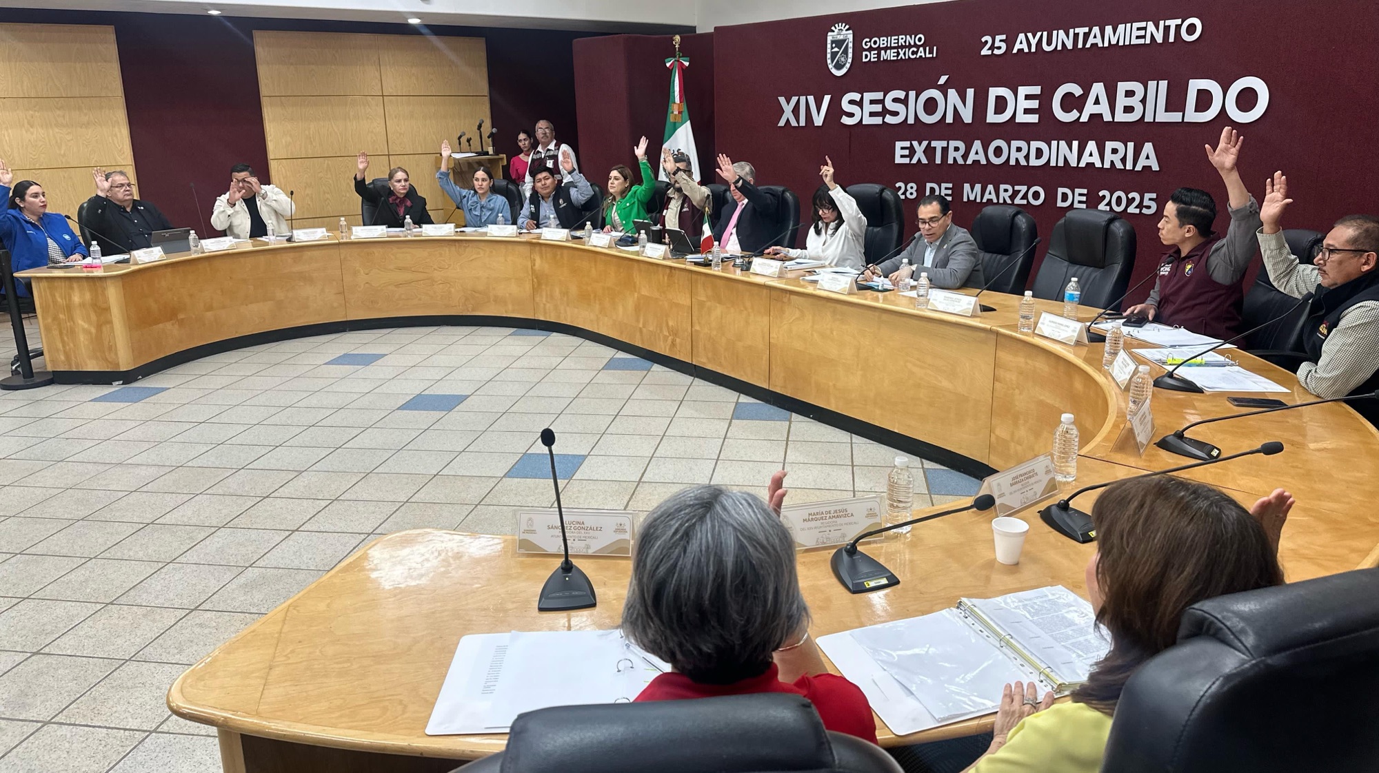 APRUEBA CABILDO DE MEXICALI CREACIÓN DE DIMOS Y PAQUETE DE OBRA PÚBLICA.
