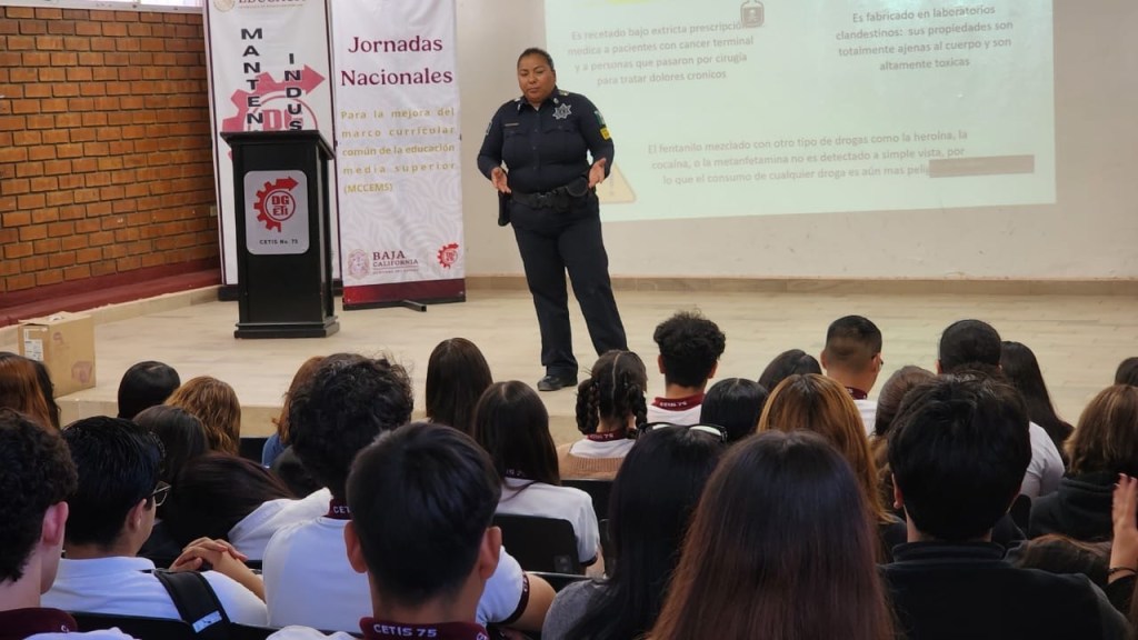 D.A.R.E. EDUCA EN JÓVENES MEXICALENSES SOBRE LOS PELIGROS DEL&nbsp;FENTANILO