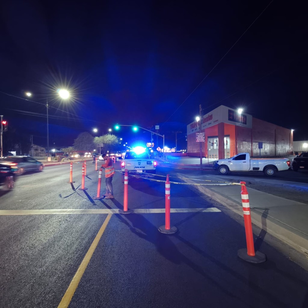 Atención continúan con las reparaciones de&nbsp;señalamiento.