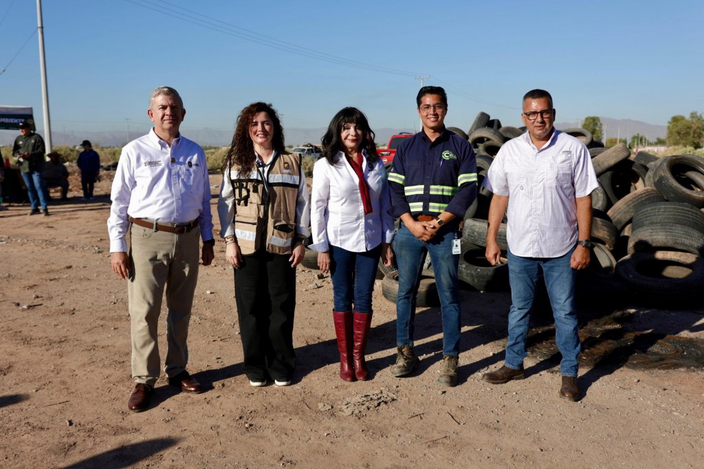 MEXICALI BRILLA: NORMA BUSTAMANTE ENCABEZA 4TA JORNADA DE RECOLECCIÓN DE&nbsp;LLANTAS