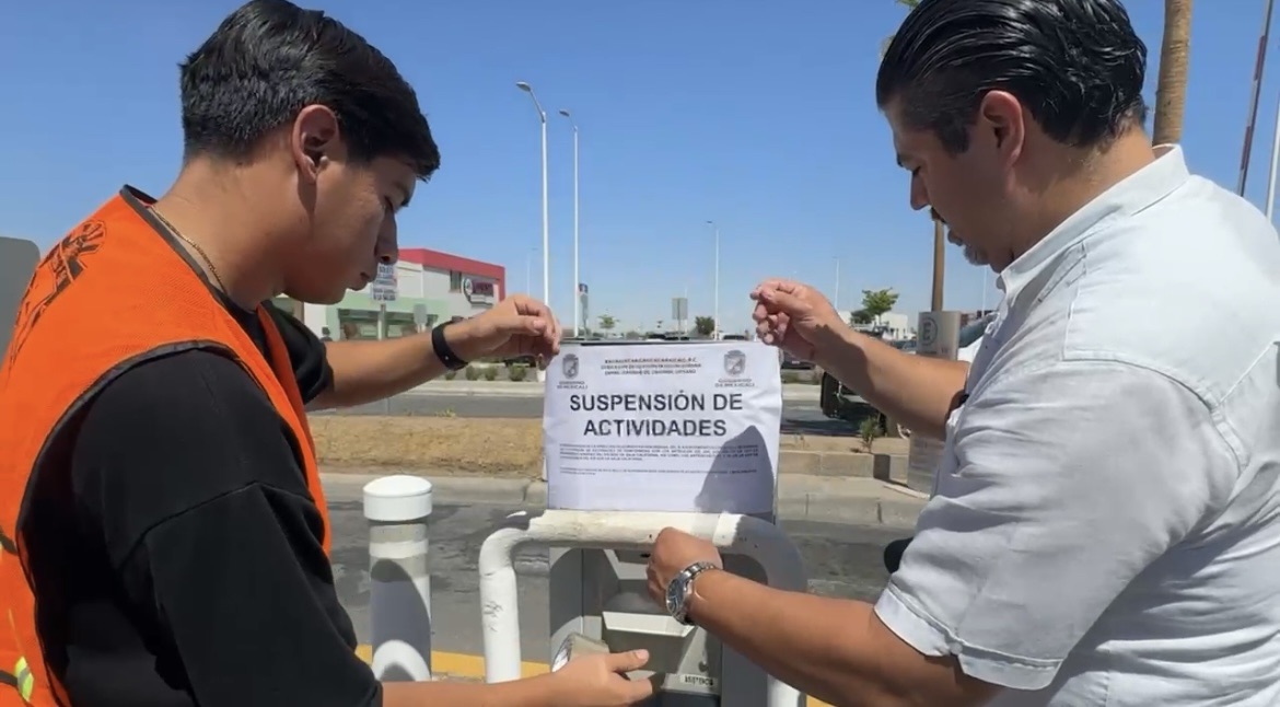 GOBIERNO DE MEXICALI INSPECCIONA QUE ESTACIONAMIENTOS CUMPLAN LOS 40 MIN DE CORTESIA