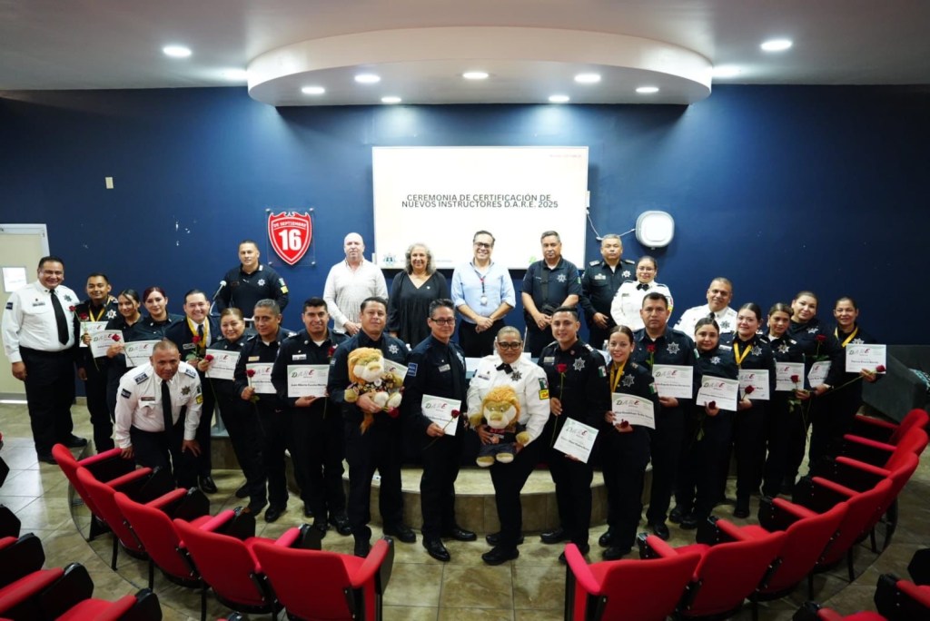 CULMINA CON ÉXITO EN MEXICALI EL SEMINARIO DE CERTIFICACIÓN INTERNACIONAL&nbsp;D.A.R.E