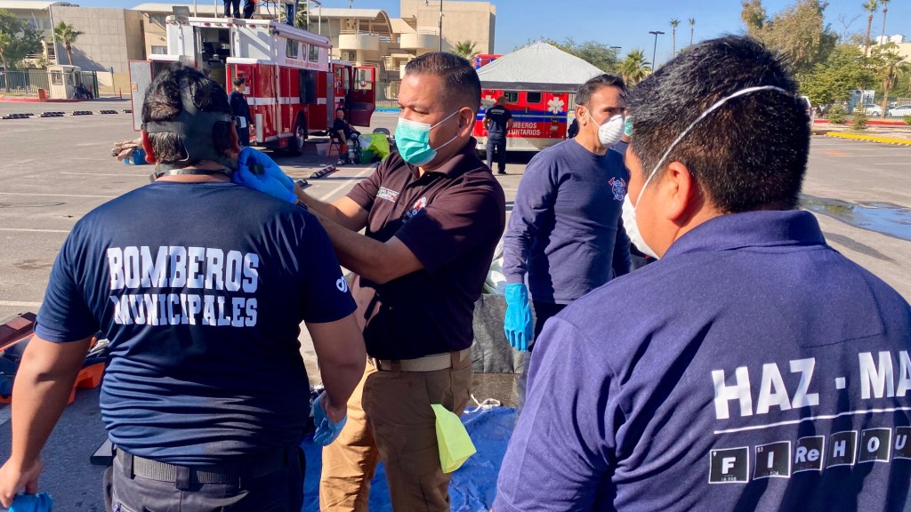 BOMBEROS DE LA REGIÓN SE RECERTIFICAN EN ATENCIÓN A EMERGENCIAS CON MATERIALES&nbsp;PELIGROSOS