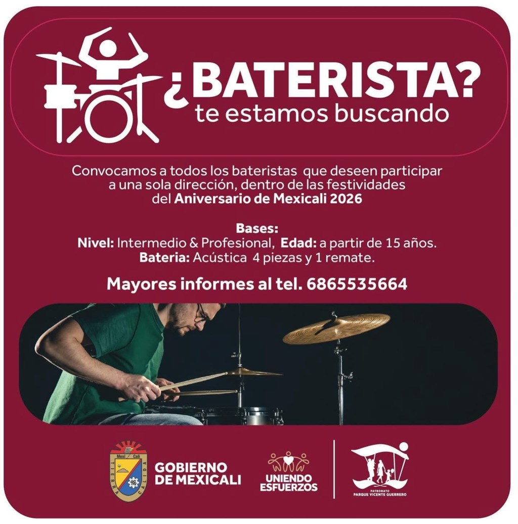 Buscan baterista!!