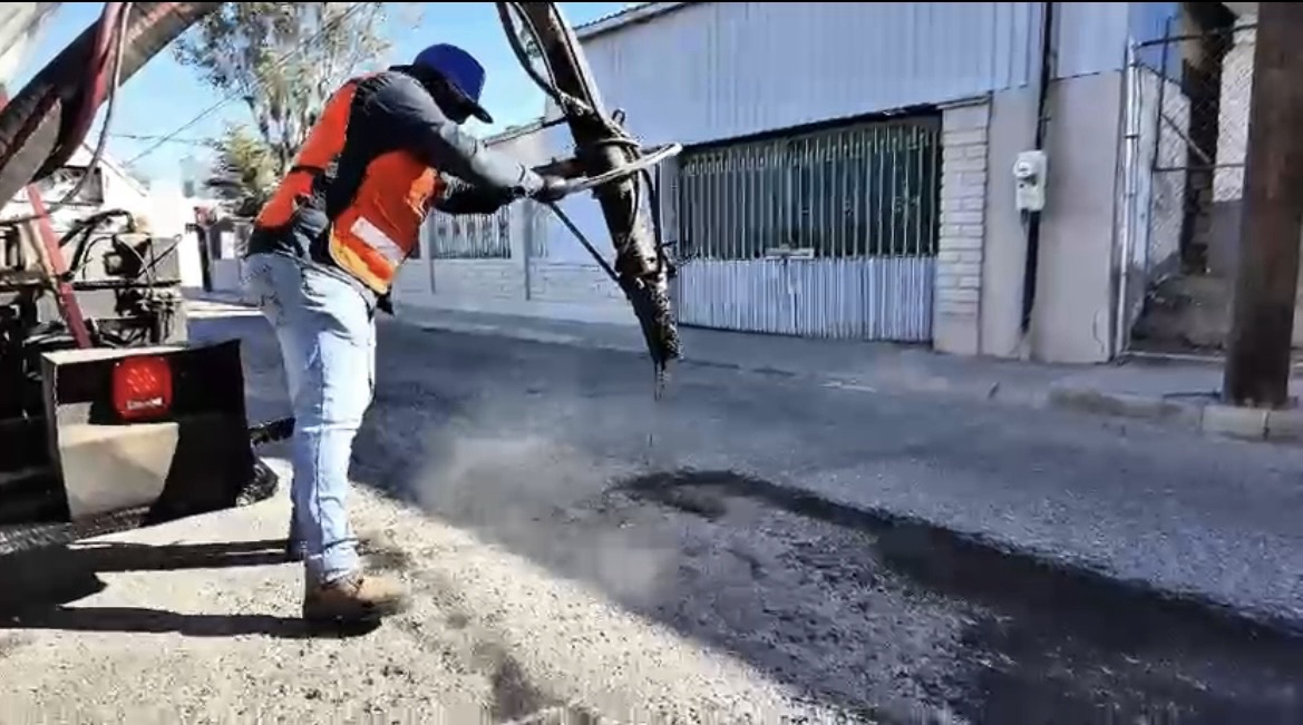 Jetpatcher continúa trabajando en las calles de Mexicali