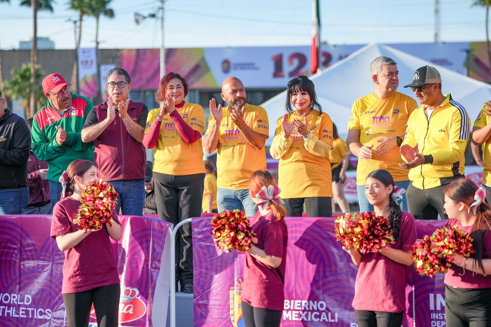 MÁS DE DOS MIL CORREDORES: MEXICALI CELEBRA SU 123 ANIVERSARIO CON MEDIO MARATÓN