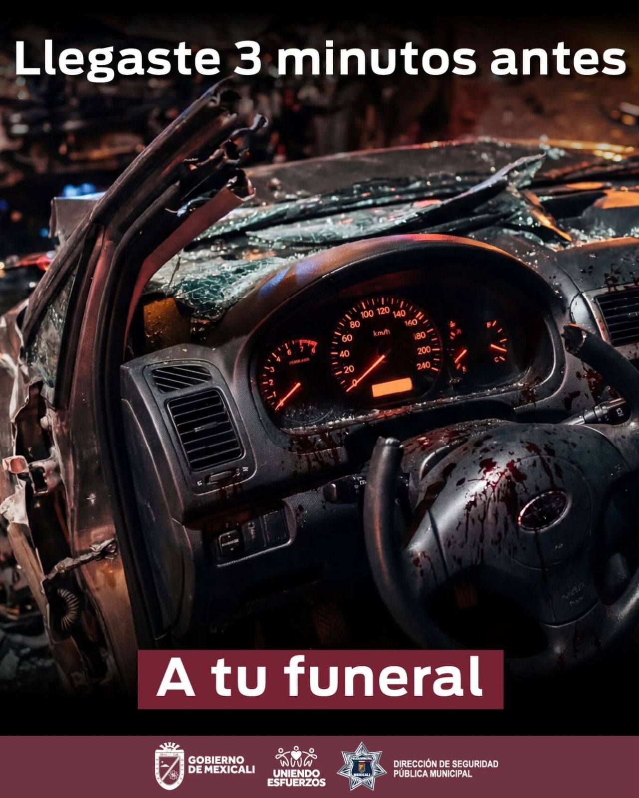 Maneja con precaución.