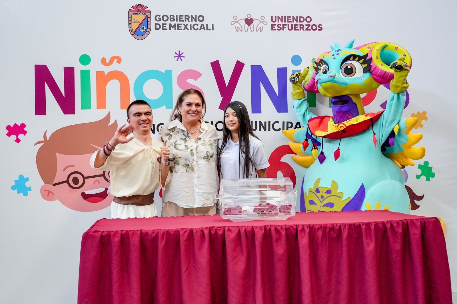 NIÑA NAHOMI ENCINAS SERÁ ALCALDESA DE MEXICALI POR UN DÍA